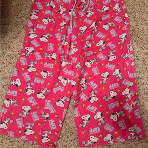 Snoopy Pink Kids Pajamas